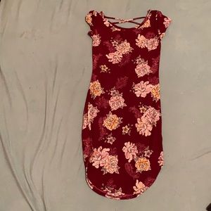 This dress has only been worn one time.